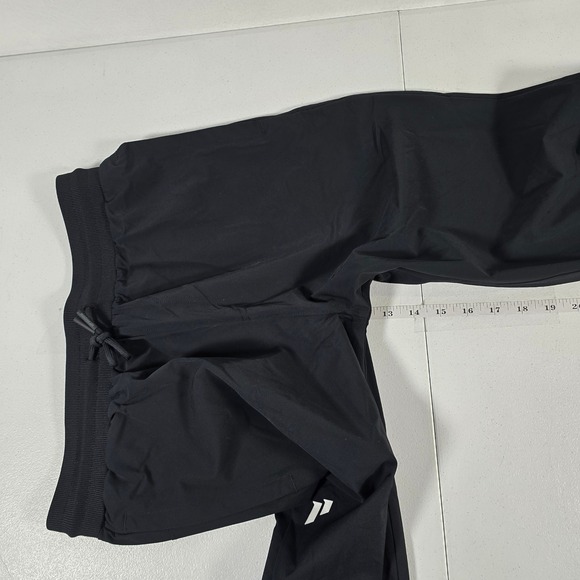 1st Phorm Men Black Athletic Track Pants Joggers Size M Nylon Spandex Drawstring - Picture 7 of 9
